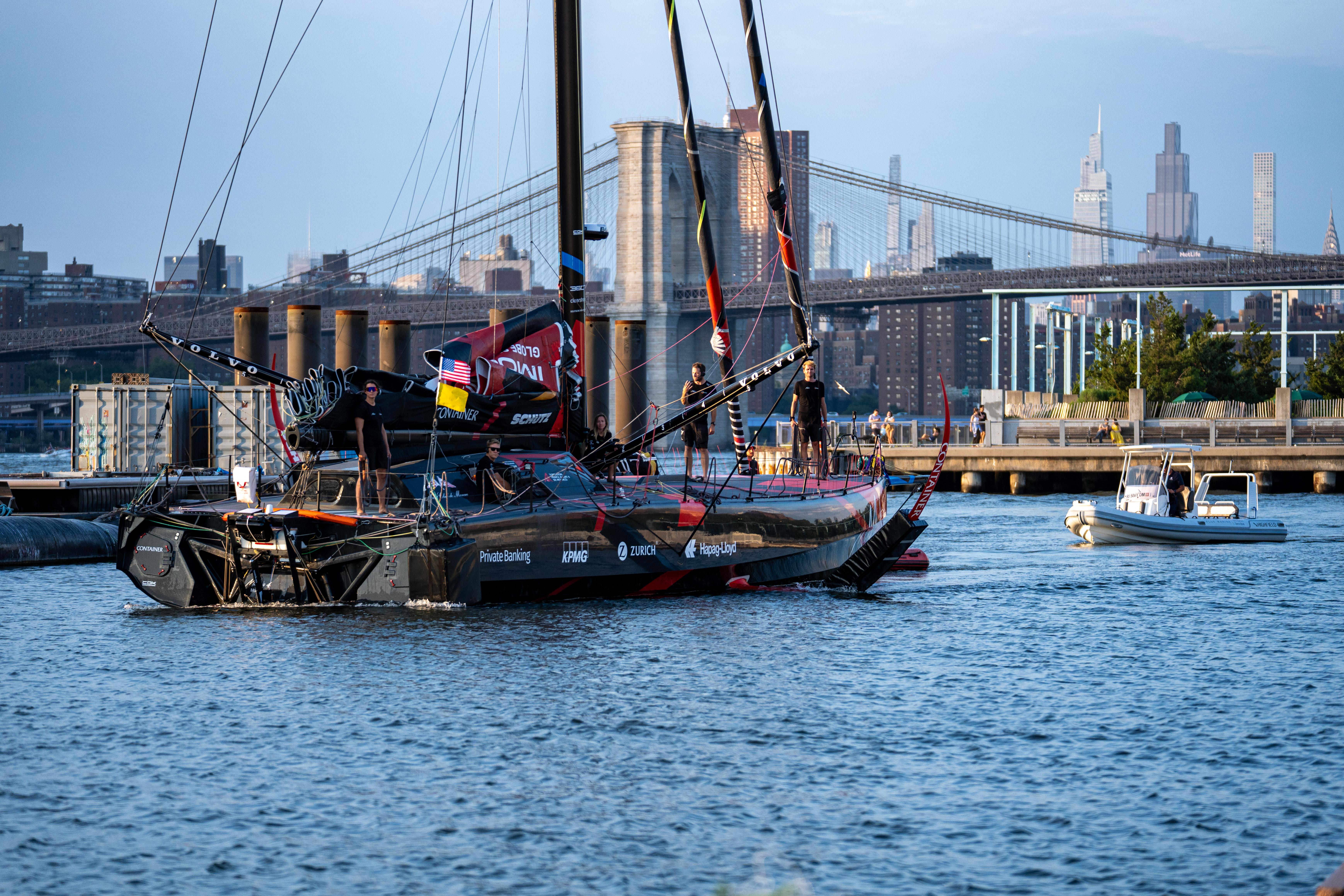 Malizia 4 arriving in New York