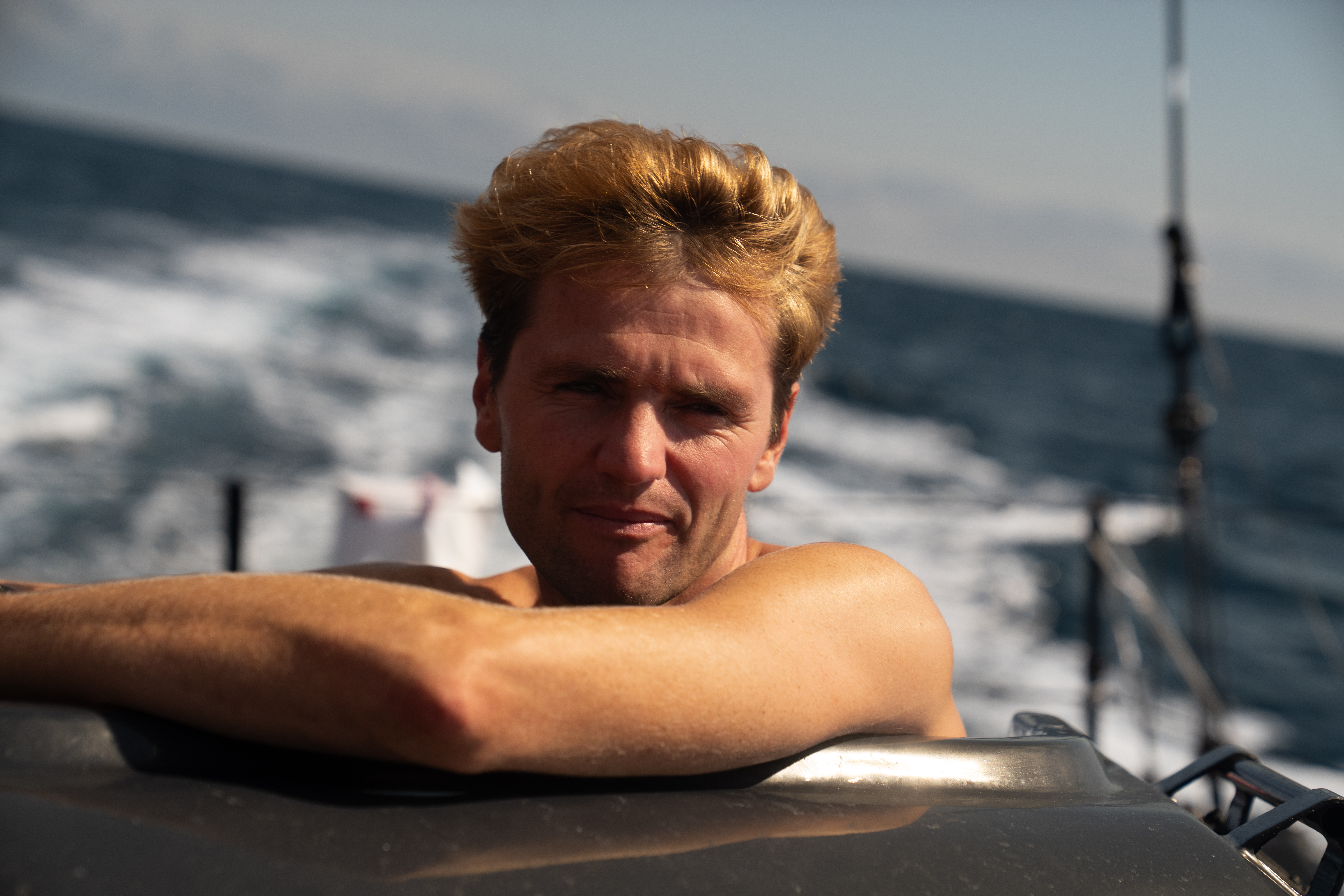 Loïs Berrehar onboard Malizia 4