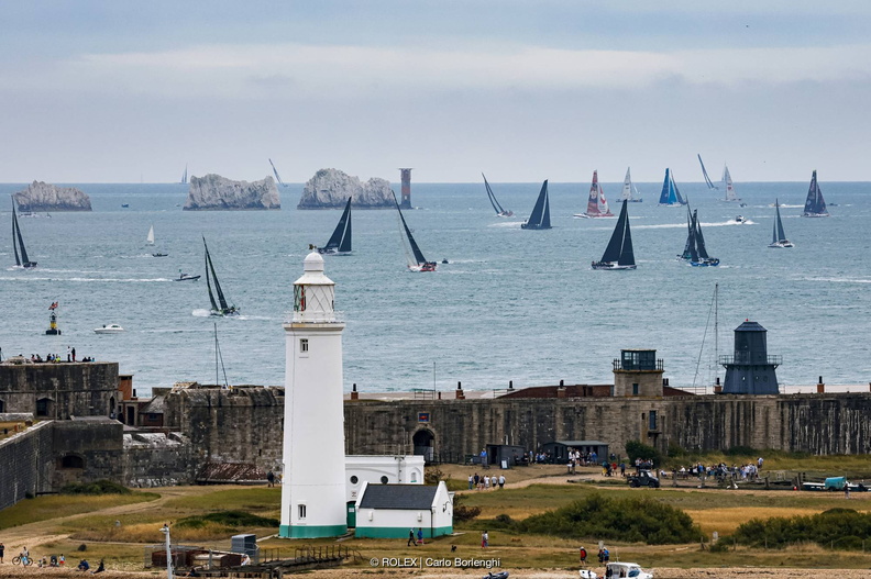 The fleet of the Rolex Fastnet Race 2025