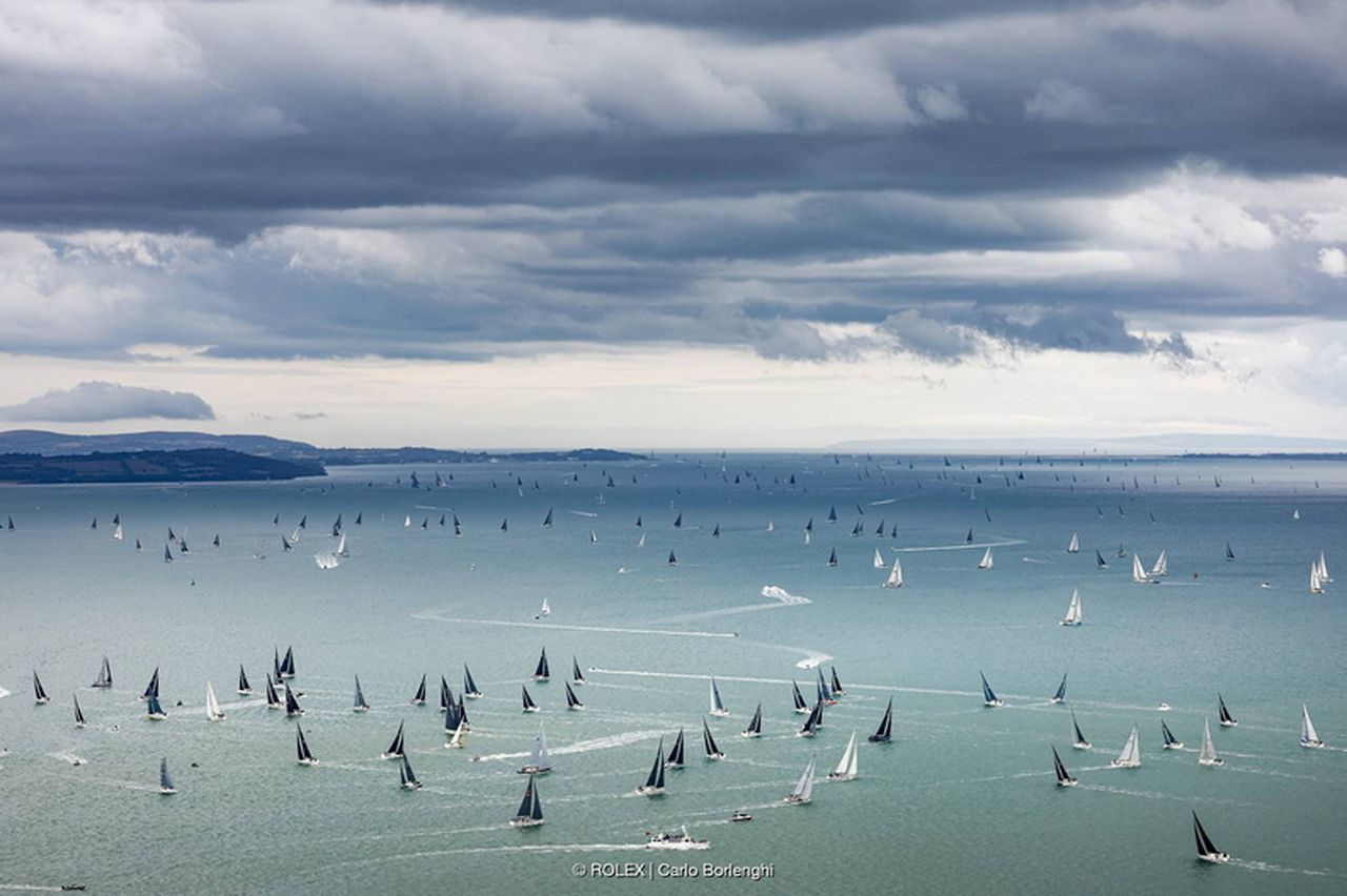 The fleet of the Rolex Fastnet Race 2025