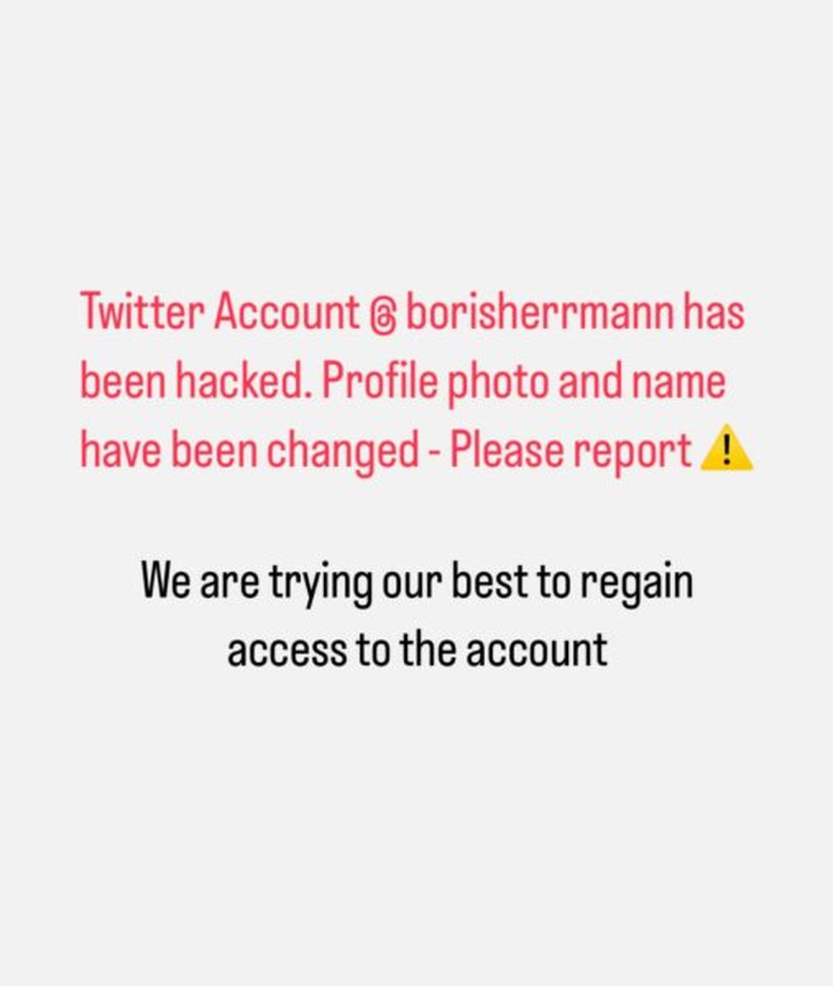 Our Twitter Account Has Been Hacked | Team Malizia & Boris Herrmann Racing  - Professional sailing team racing around the world