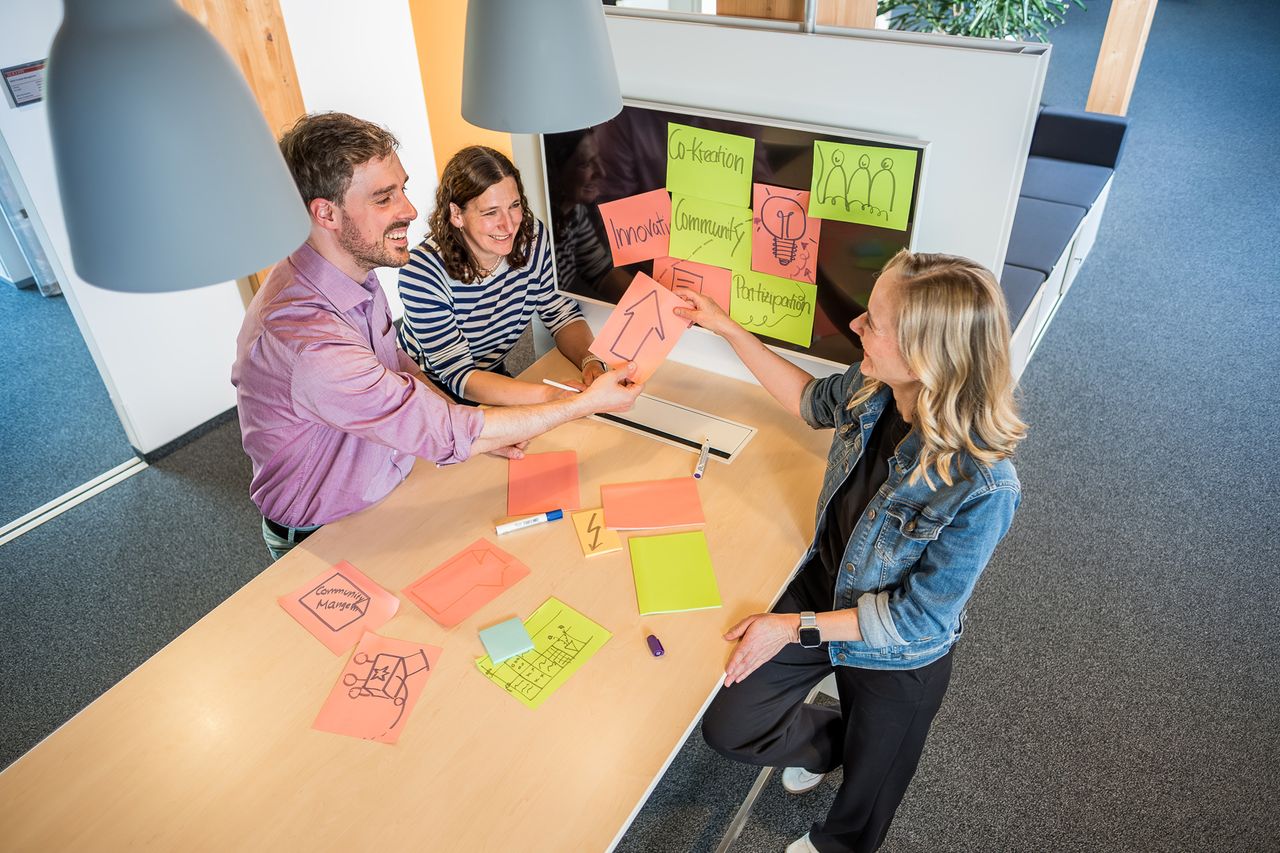 Projektteam arbeitet agil