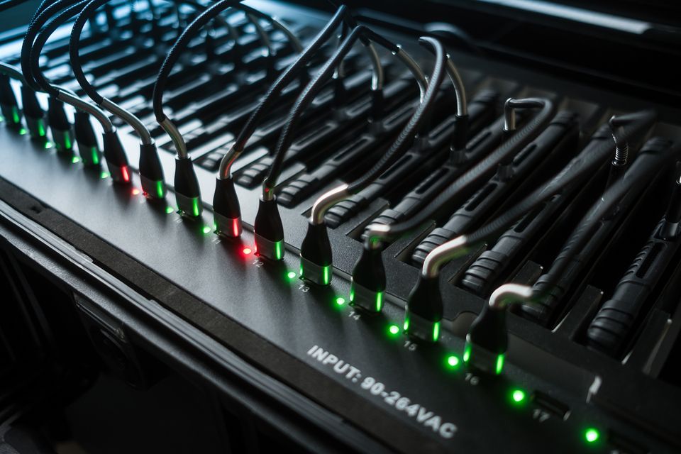 Ipads in Ladeschrank