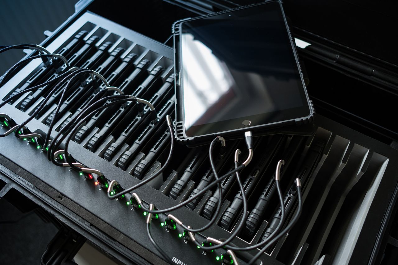 Ipads in Ladeschrank