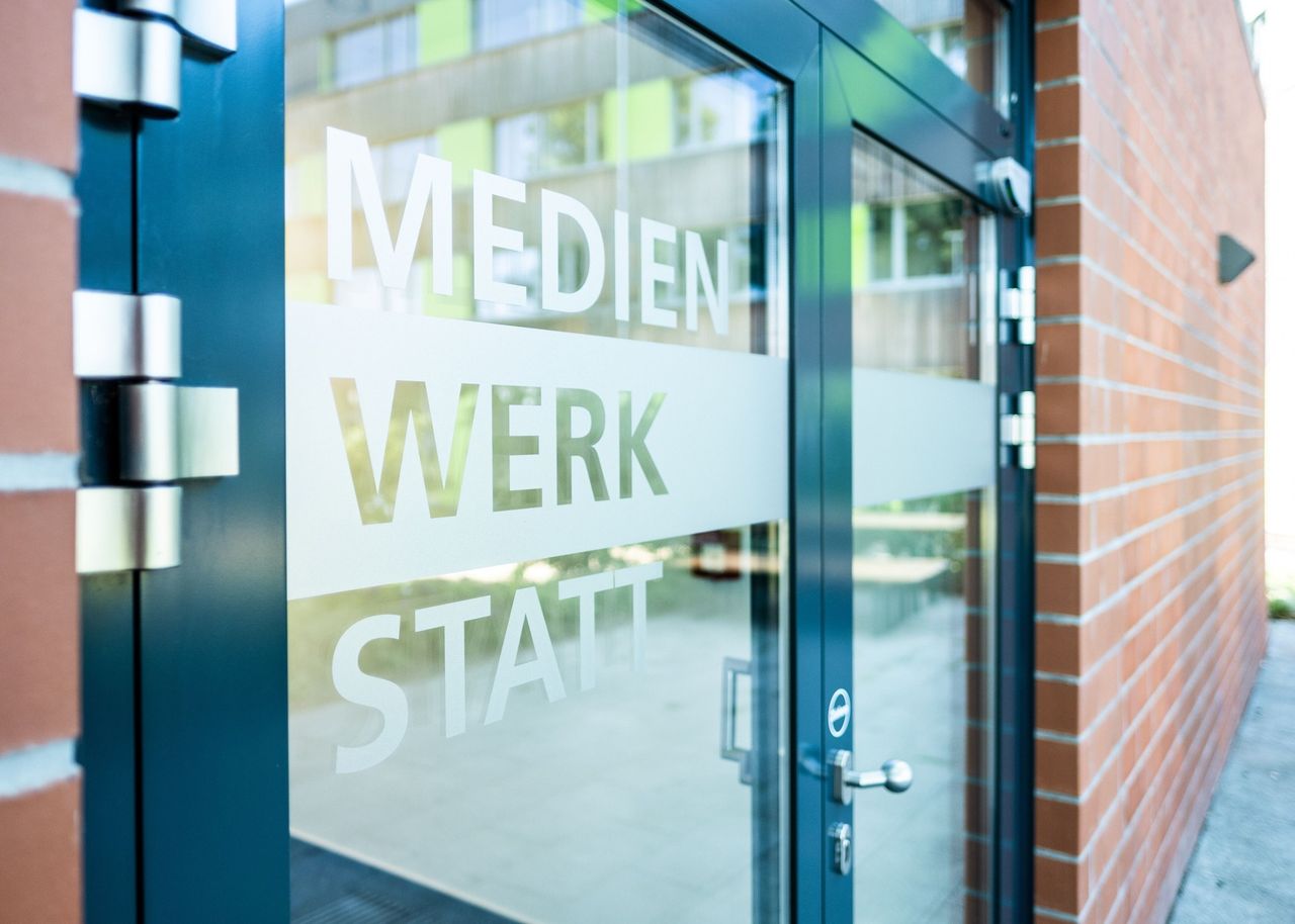 Haupteingang Medienwerkstatt