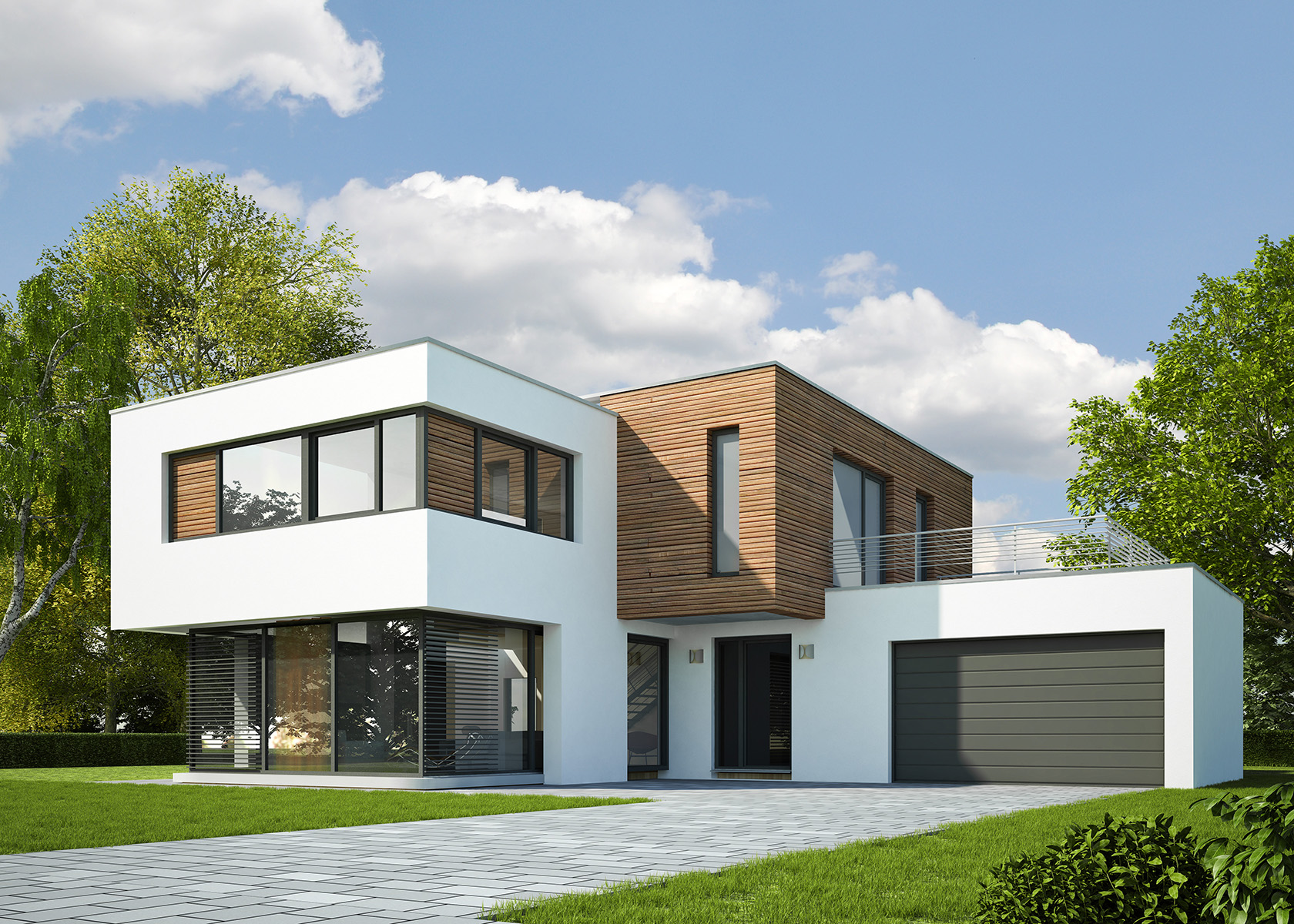 Moderner Neubau