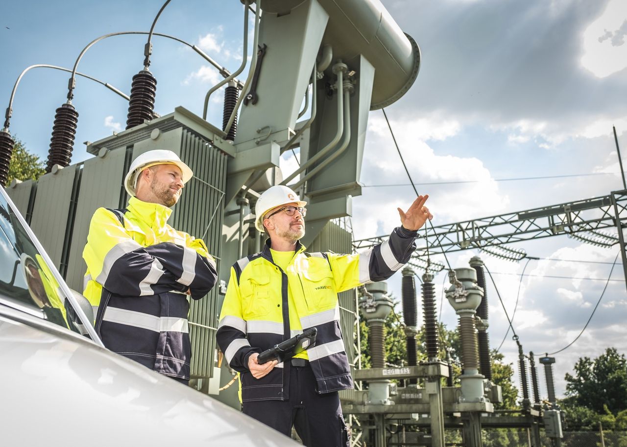 TraveNetz Mitarbeiter im Versorgungsgebiet