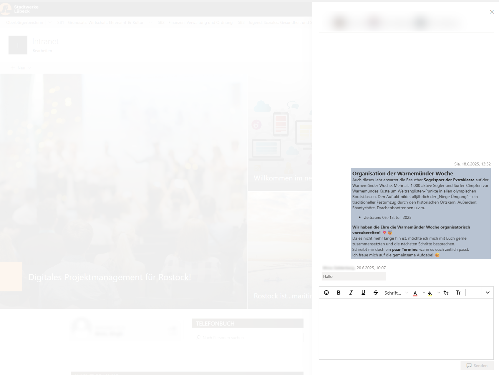 Ob mobil, offlinefähig oder browserbasiert - das Intranet funktioniert überall und jederzeit