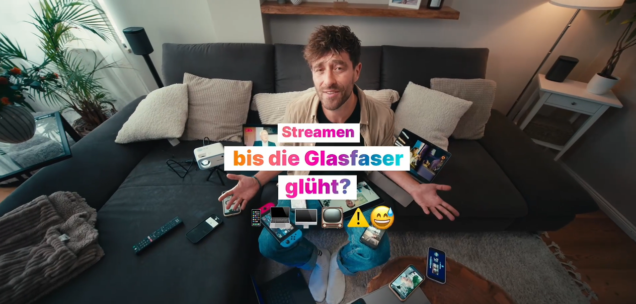 Frederik erklärt: Streamen bis die Glasfaser glüht?