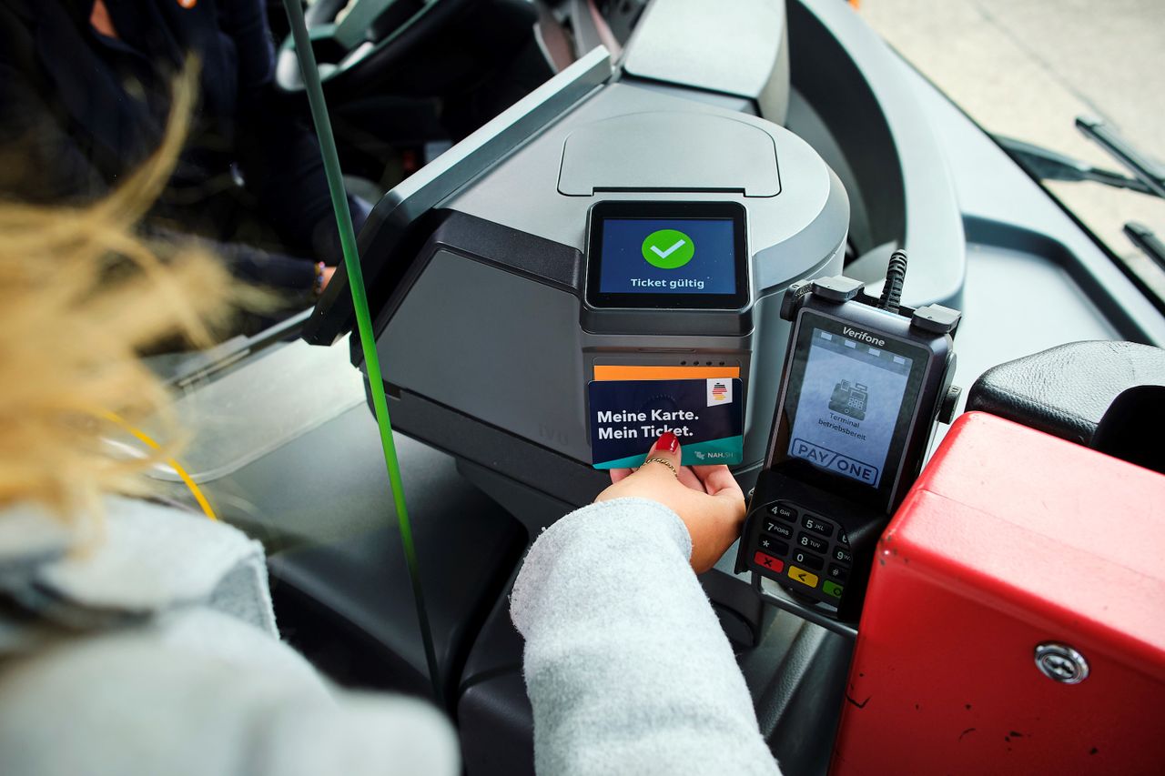 Validierung des Bus-Tickets erfolgreich