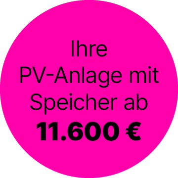 Ihre PV-Anlage mit Speicher