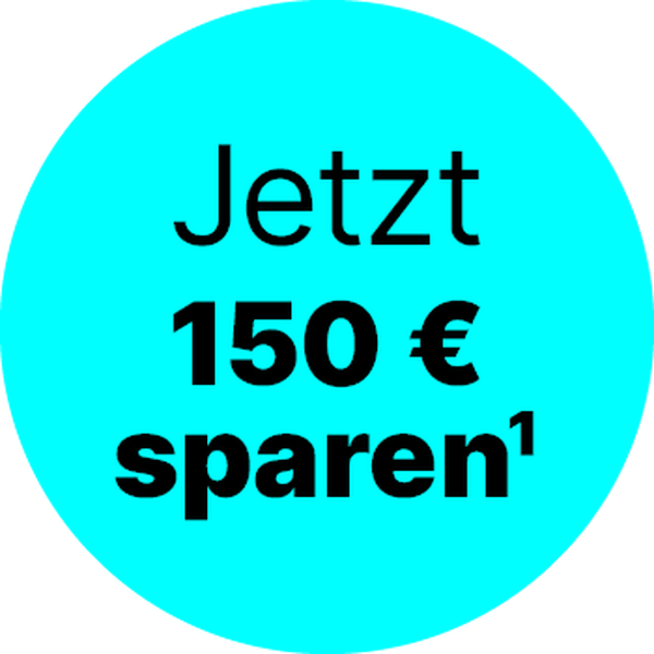 Jetzt 150 € sparen Strom