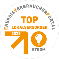 Badge Top Lokalversorger 2023