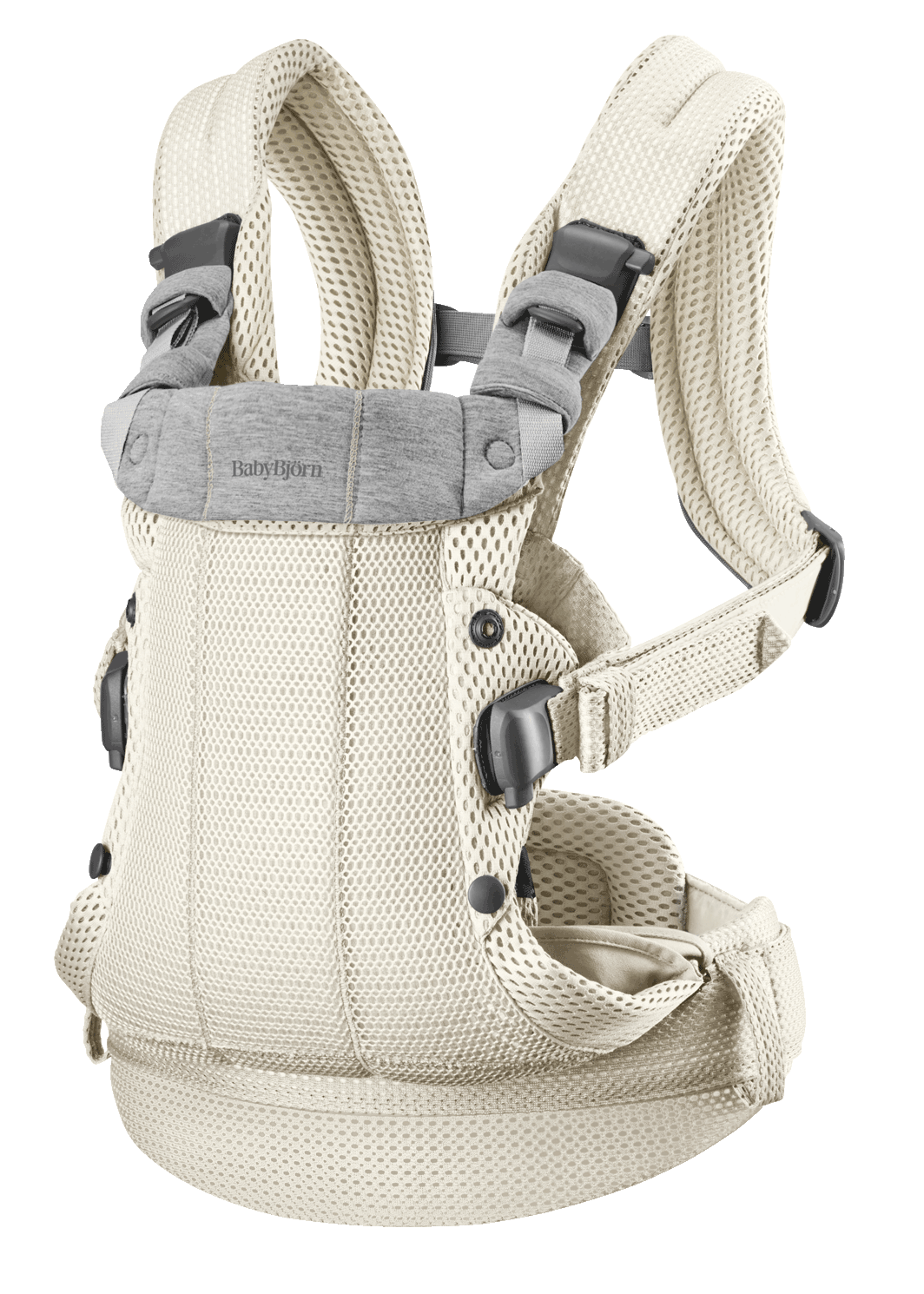 Baby Carrier Harmony in cream white 3D Mesh - BabyBjörn