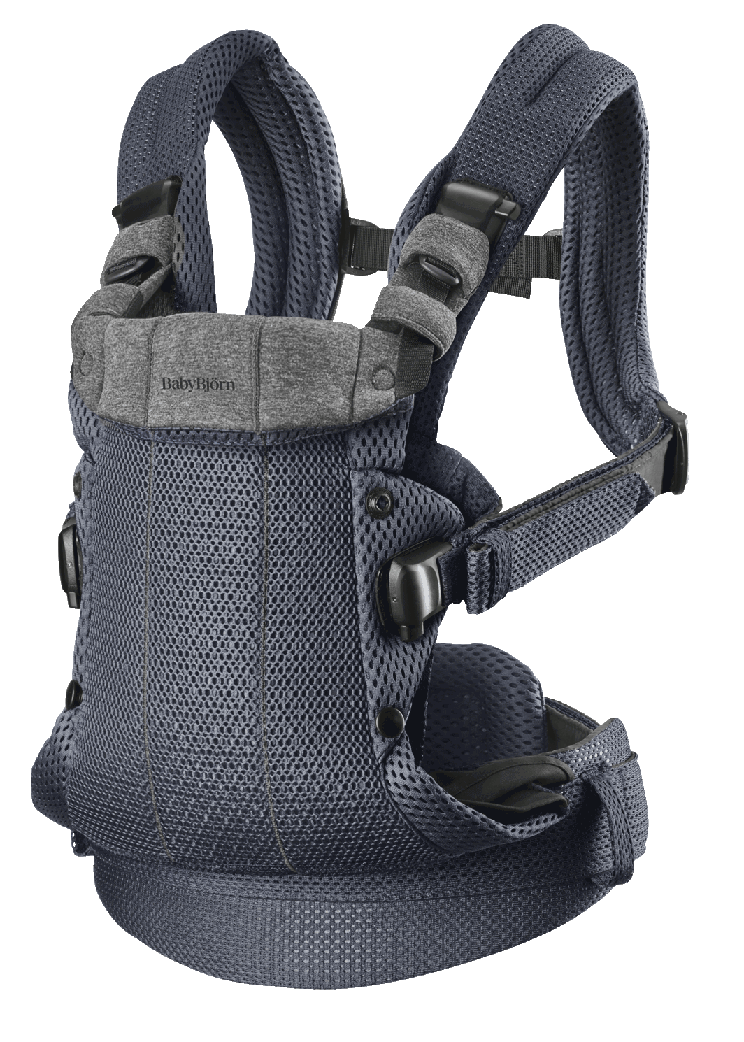 BABYBJÖRN Carrier Harmony グレー Baby Carrier Harmony—comfy, padded back support | BabyBjörn