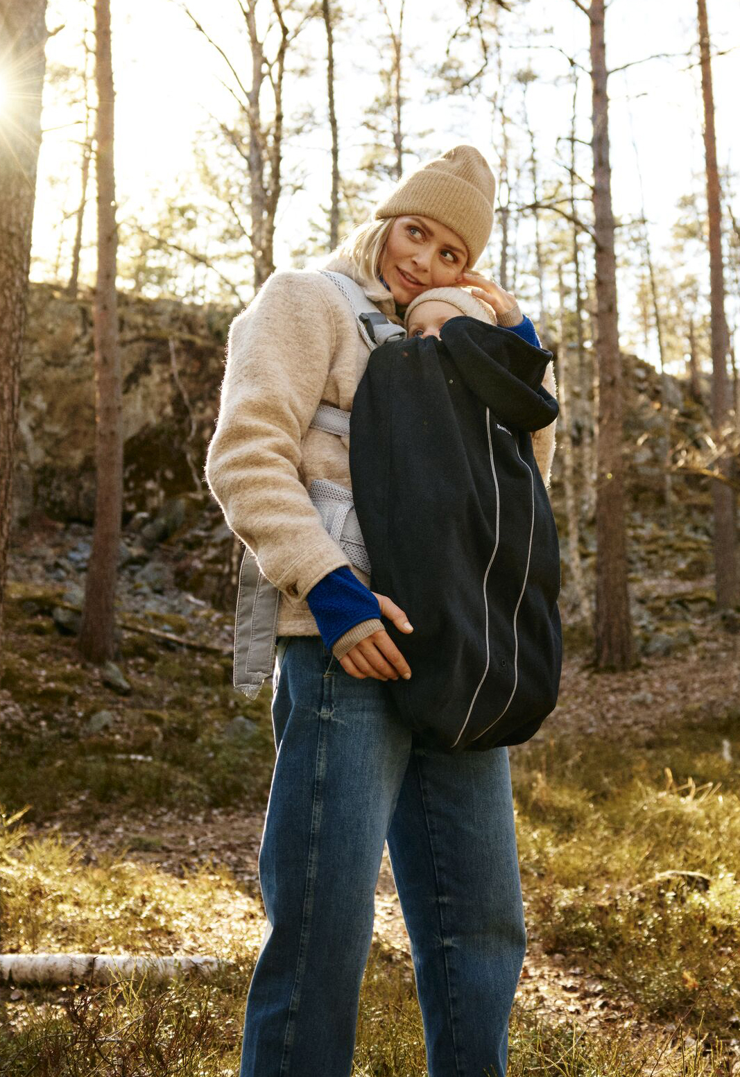 Cape Pour Porte-Bébé - Noir (BabyBjörn) - Image 6