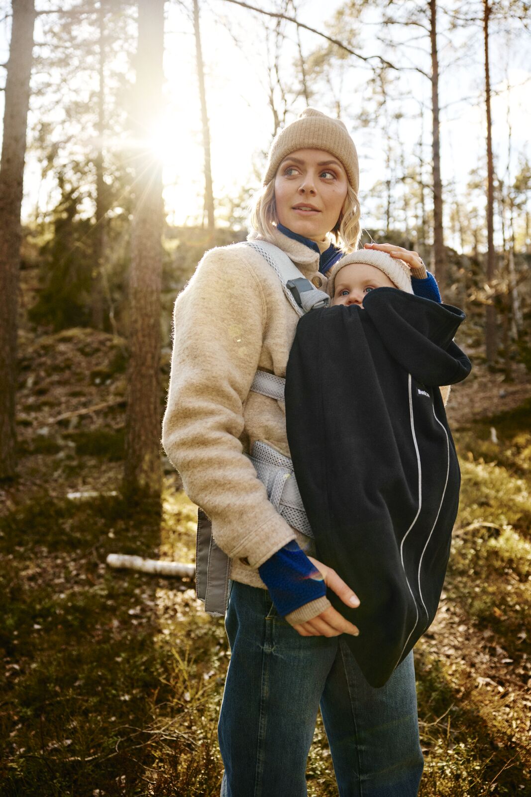 Cape Pour Porte-Bébé - Noir (BabyBjörn) - Image 2