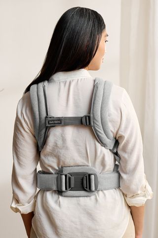 Baby Carrier Harmony in Light gray Woven Mélange - BabyBjörn