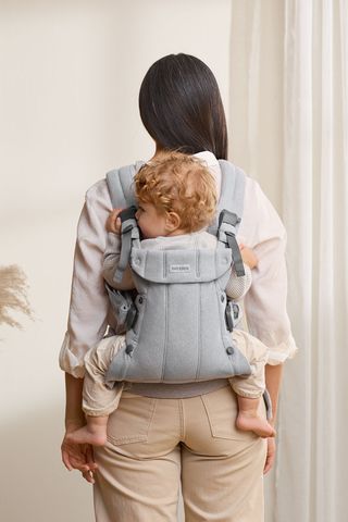 Baby Carrier Harmony in Light gray Woven Mélange - BabyBjörn