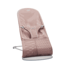Bouncer Bliss in Dusty pink 3D Mesh, airy and soft for the baby - BabyBjörn