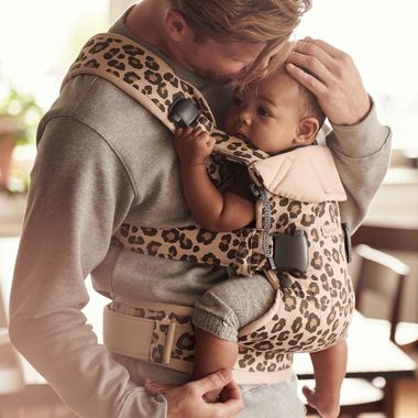 Father with Baby Carrier One