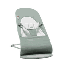 Bouncer Balance Soft in Sage green/Gray Woven/Jersey - BabyBjörn