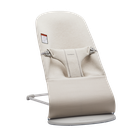 Bouncer Bliss in Light beige 3D jersey - BabyBjörn
