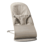 Bouncer Bliss in Light beige Woven mélange - BabyBjörn