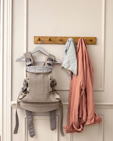 Baby Carrier Harmony in grey beige 3D Mesh - BabyBjörn