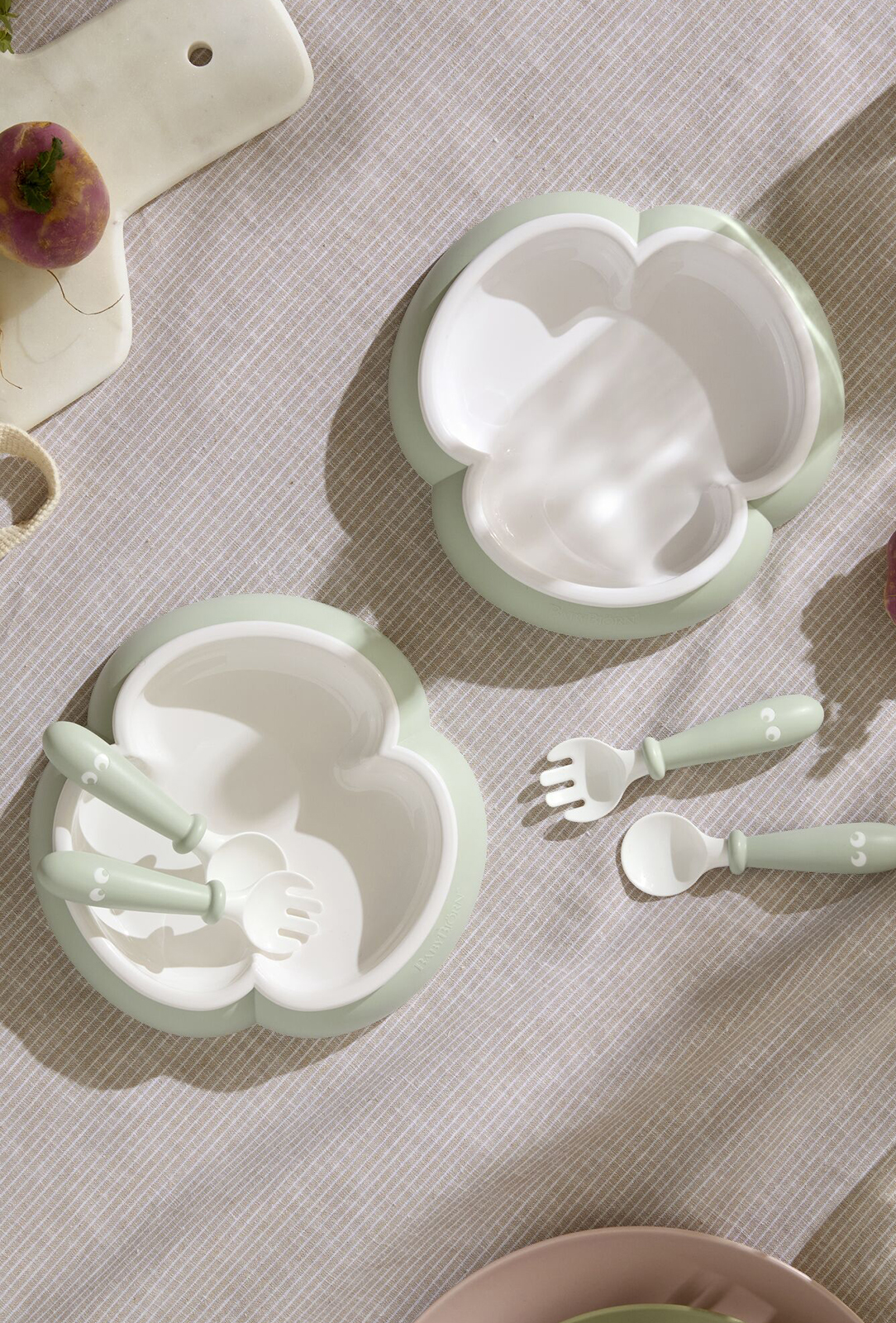 Baby Plate, Spoon and Fork, 2 sets - thumbnail 9