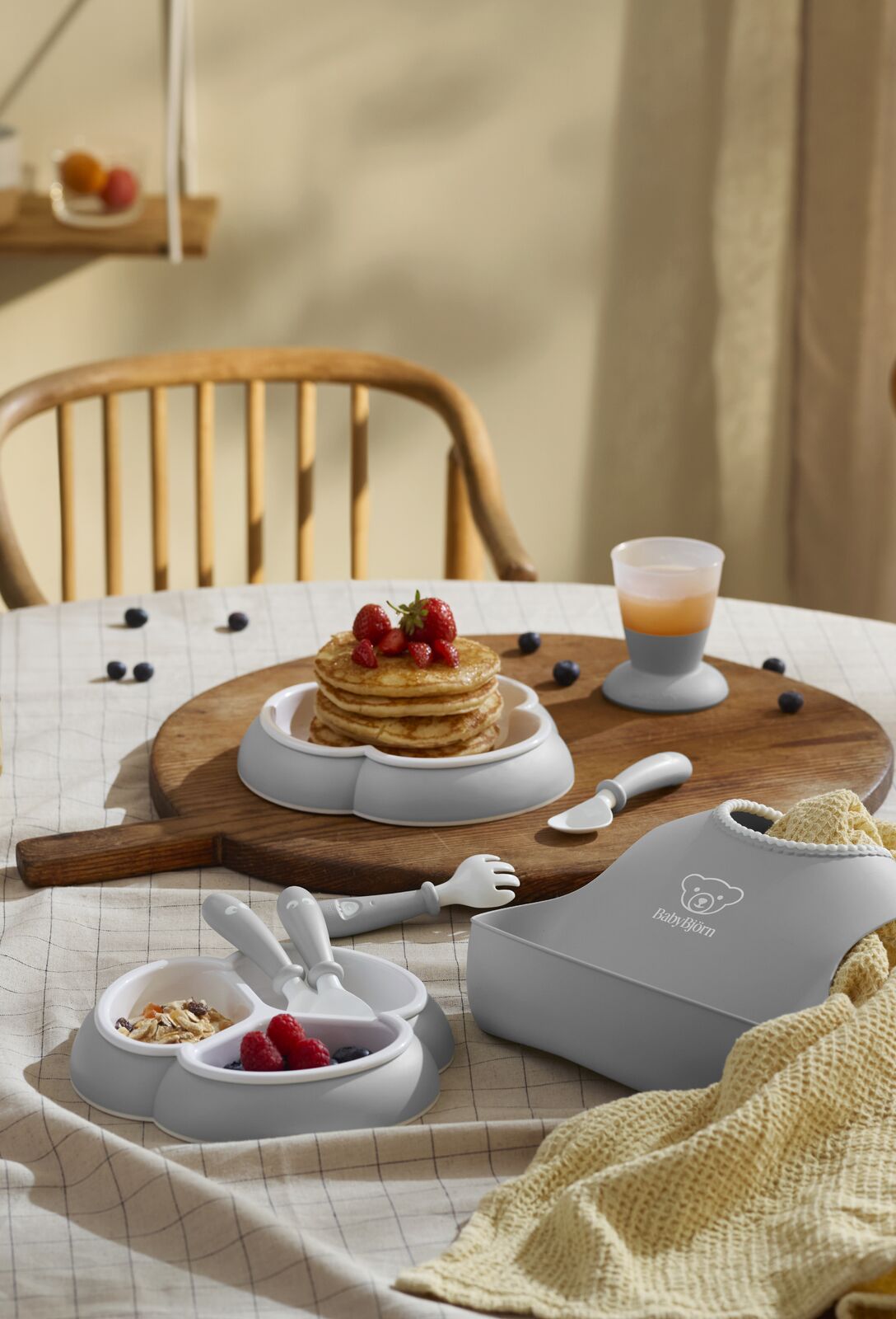 Ensemble repas, 8 pièces - Gris (BabyBjörn) - Image 3