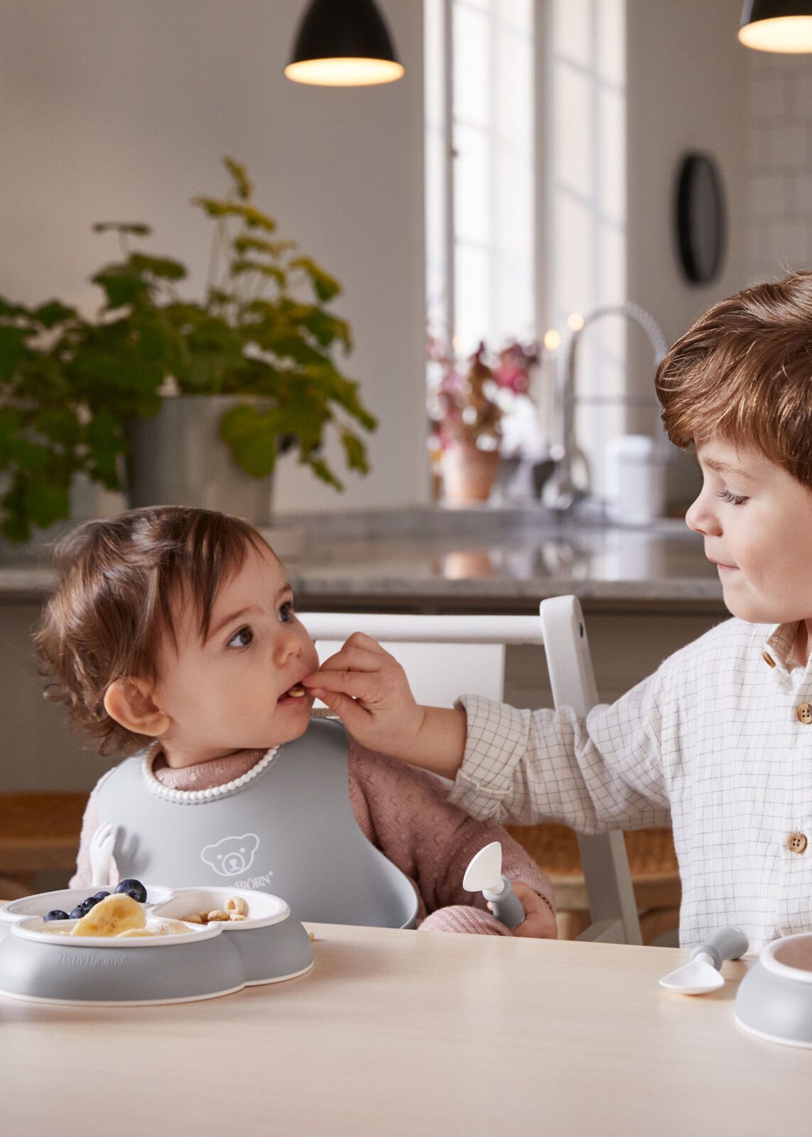 Baby Dinner set with divided plate - BabyBjörn