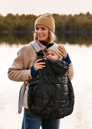 Keep baby warm with our Baby Carrier Covers BabyBjorn