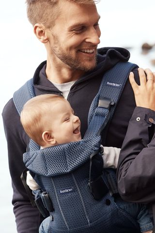 Baby Carrier One Air Navy blue 3D Mesh