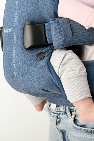 Baby Carrier One Classic denim/Midnight blue - Cotton Mix BabyBjörn