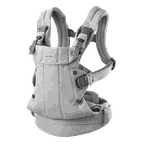 Baby Carrier Harmony - Woven, Light gray mélange - BabyBjörn