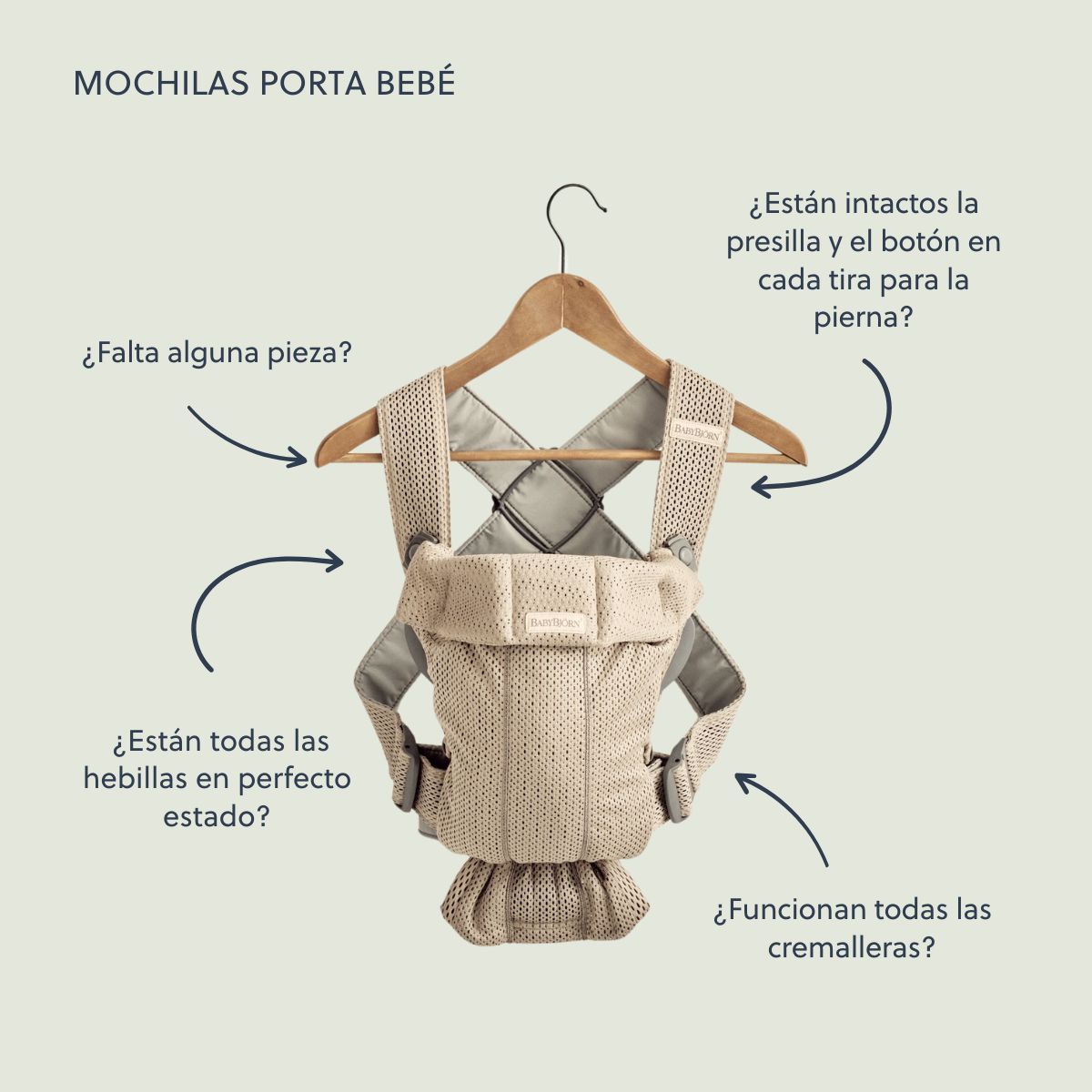 Mochila Porta Bebé Mini - BabyBjörn