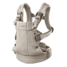 Baby Carrier Harmony in light beige woven melange - BabyBjörn