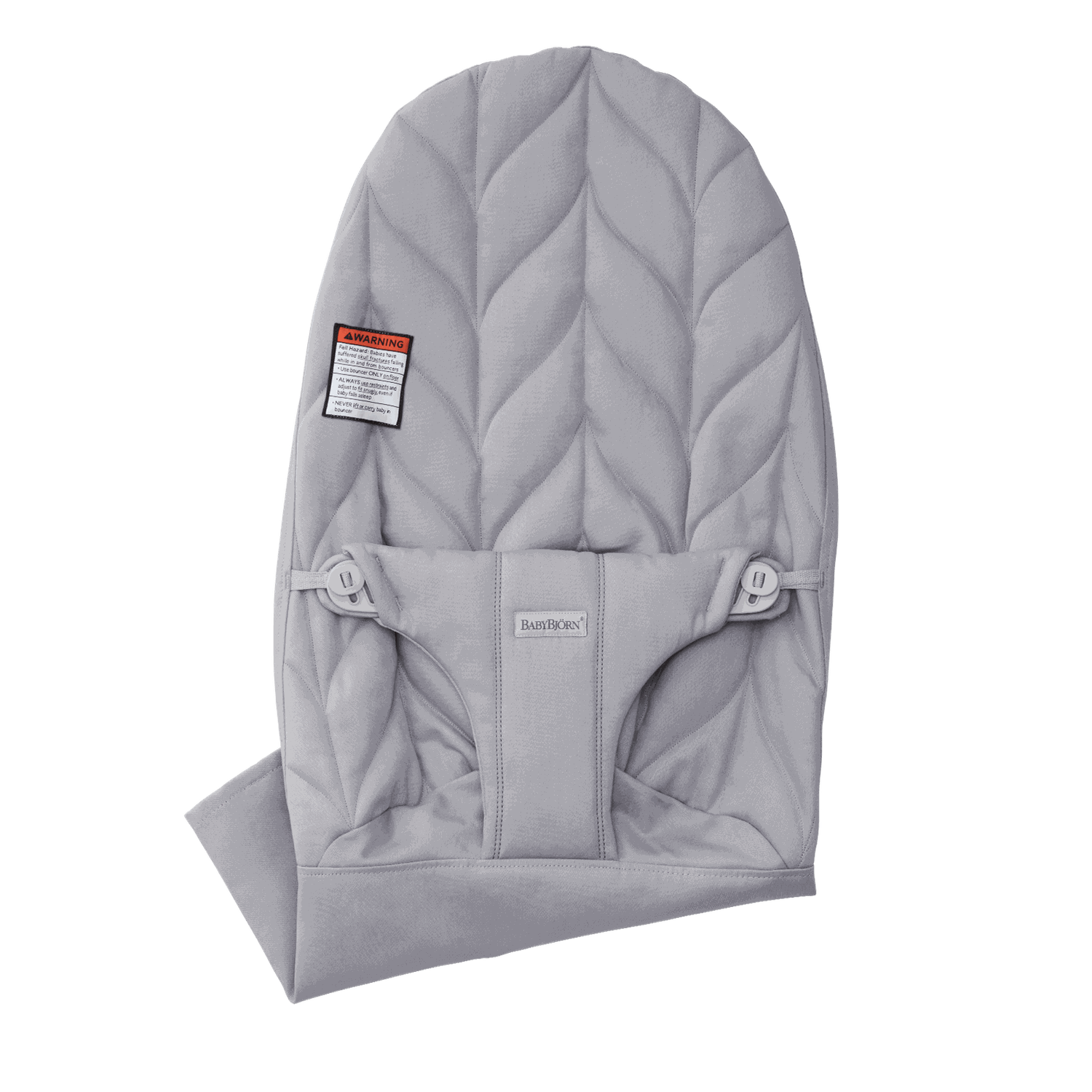 Extra Fabric Seat for Bouncer Bliss - Light gray / Woven, Petal quilt