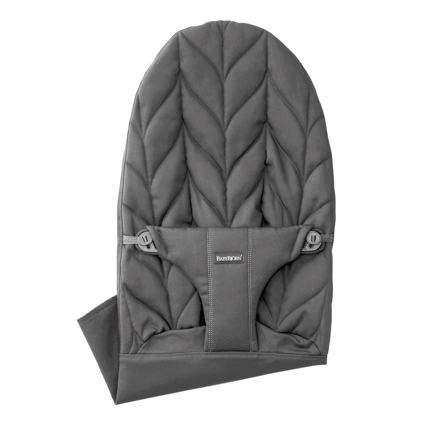 Babybjörn Unisex Infant Anthracite Extra Fabric Seat For Bouncer Bliss - / Woven, Petal Quilt