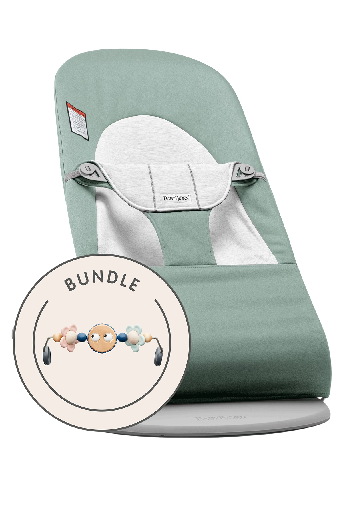 Bouncer Bliss & Balance Soft with matching toy | BabyBjörn