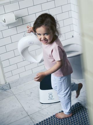 Potty Training Bundle Powder pink/White