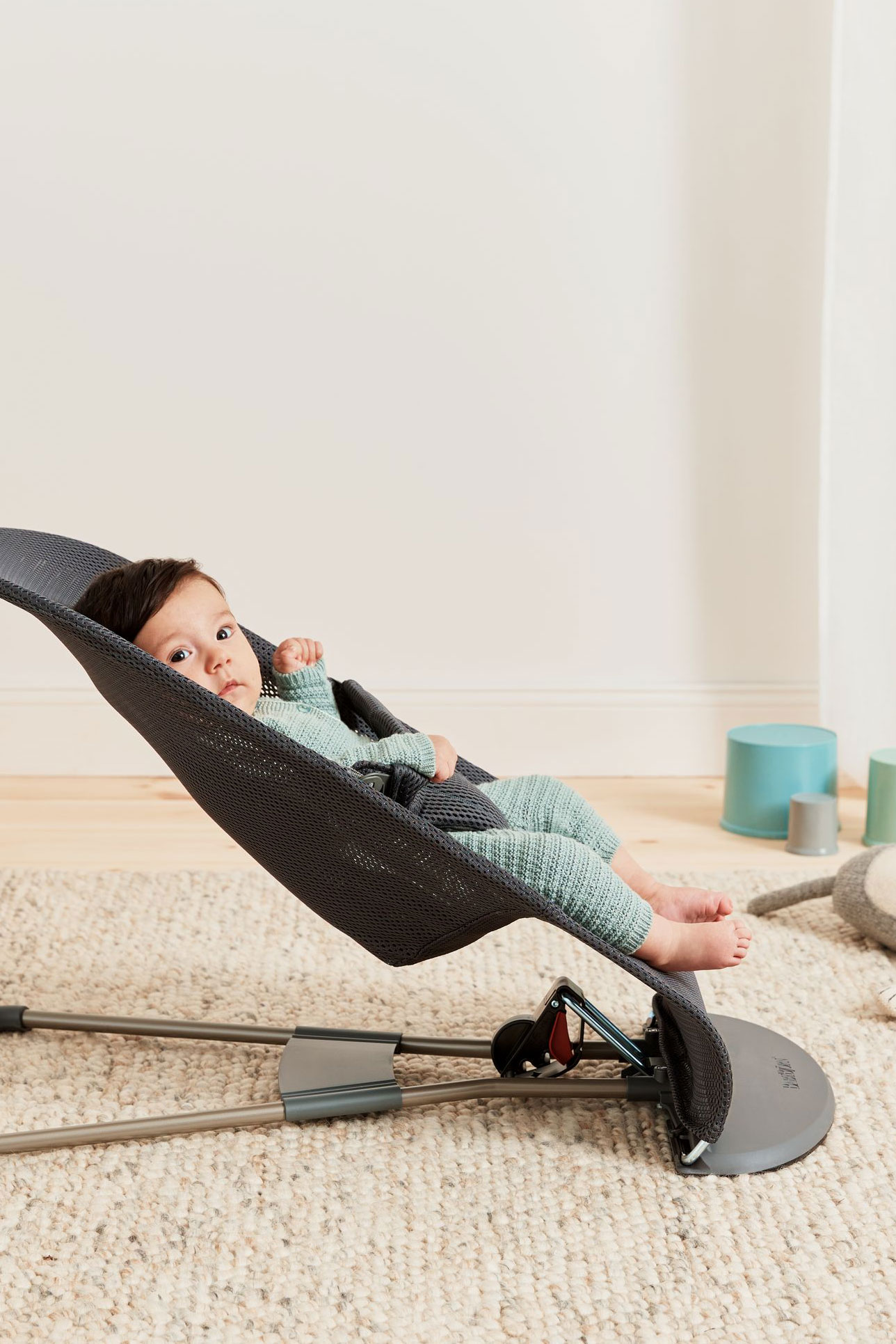 Transat Bliss - Anthracite / Mesh / Gris foncé (BabyBjörn) - Image 3