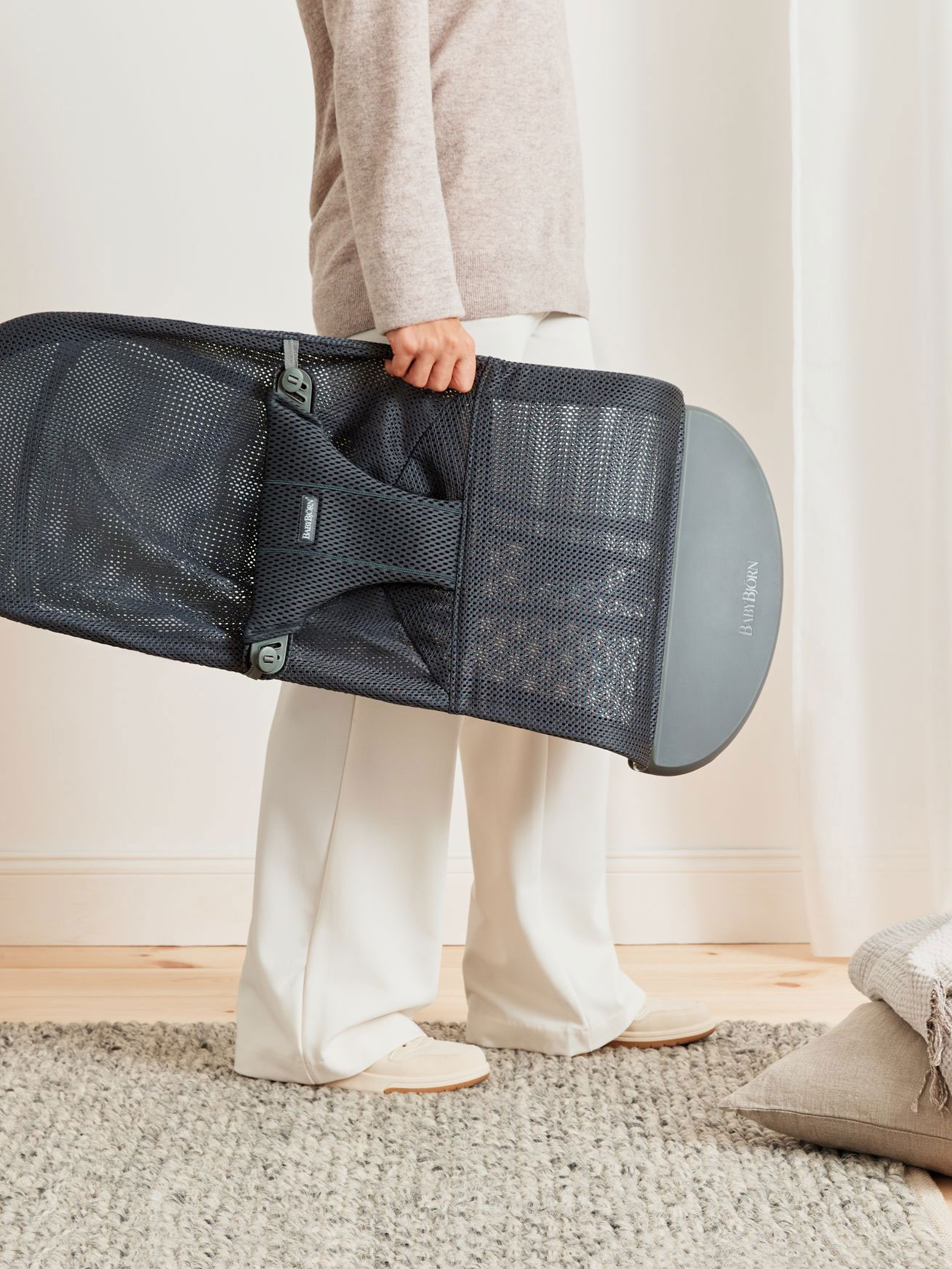 Transat Bliss - Anthracite / Mesh / Gris foncé (BabyBjörn) - Image 9
