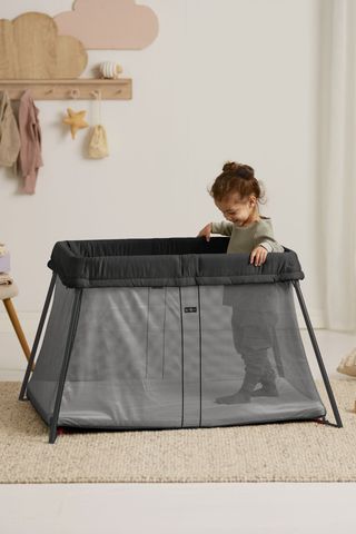 Big travel clearance cot