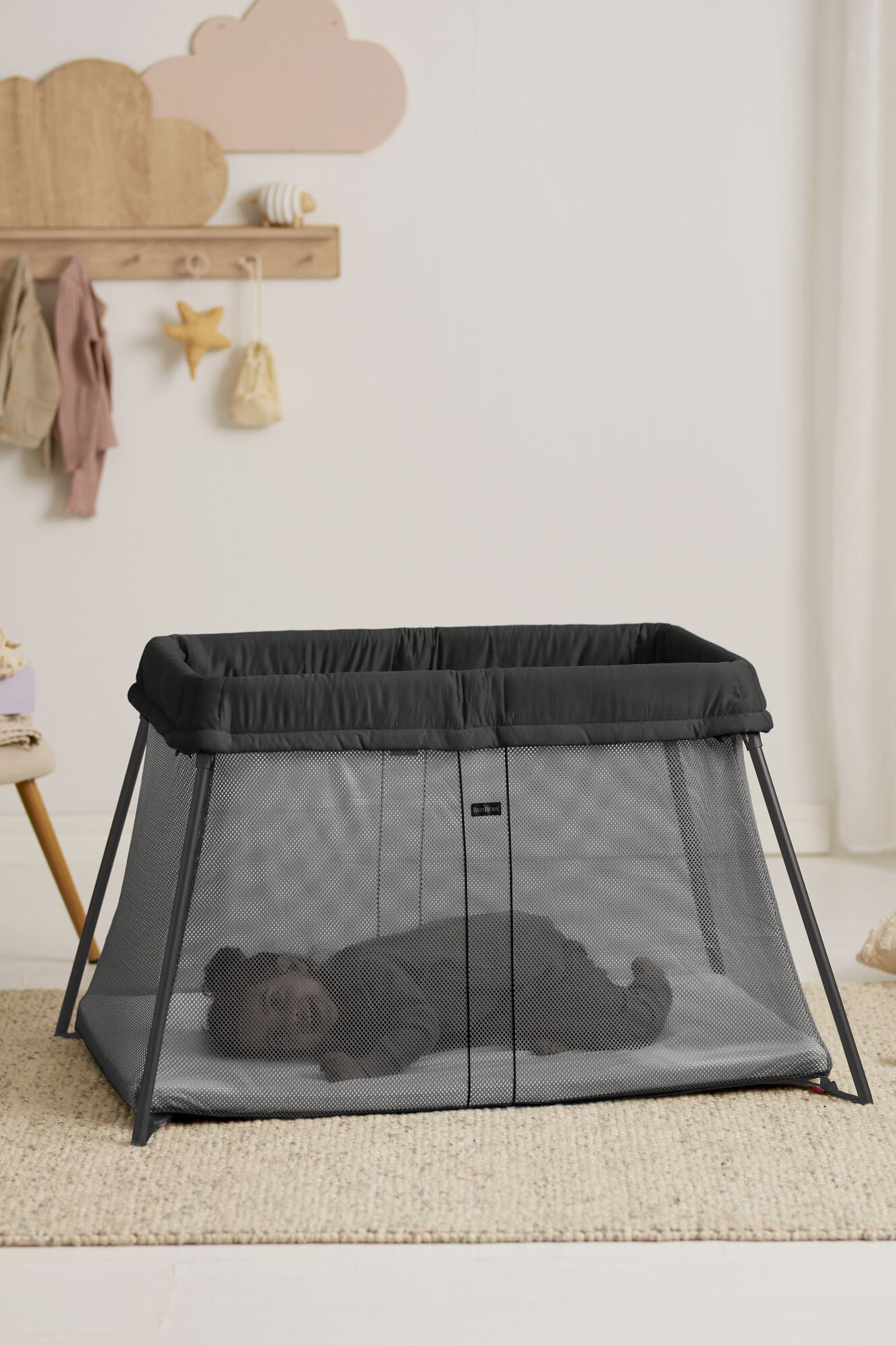 Lit Parapluie Light - Noir / Mesh (BabyBjörn) - Image 4