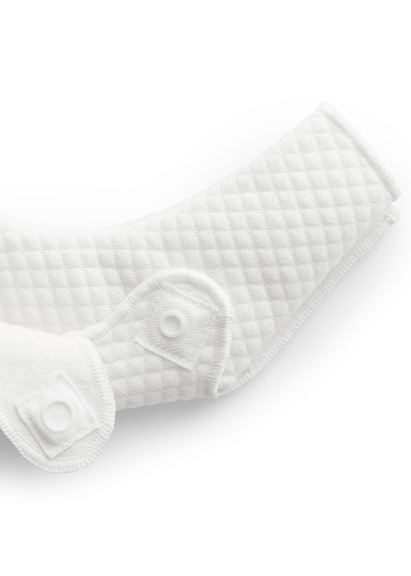 Bavoir pour Porte-bébé One - Blanc (BabyBjörn) - Image 6