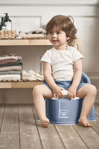 Potty Training Bundle Deep blue/White