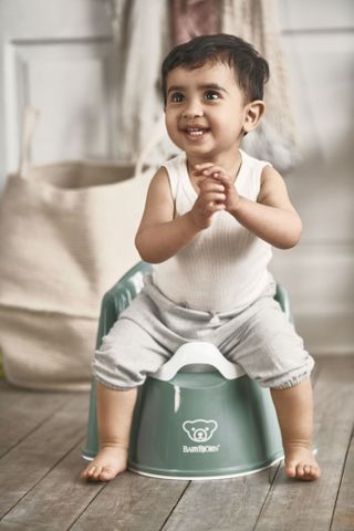 Potty Training Bundle Deep green/White