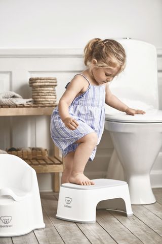 Taburete de paso para niños, taburete para fregadero de baño, taburete  antideslizante para niños para entrenamiento de orinal, cocina, duradero y